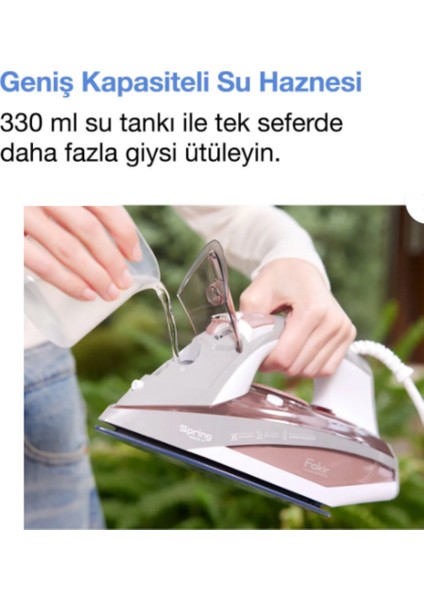 Spring Gülkurusu 2600 W Buharlı Ütü fırsatları