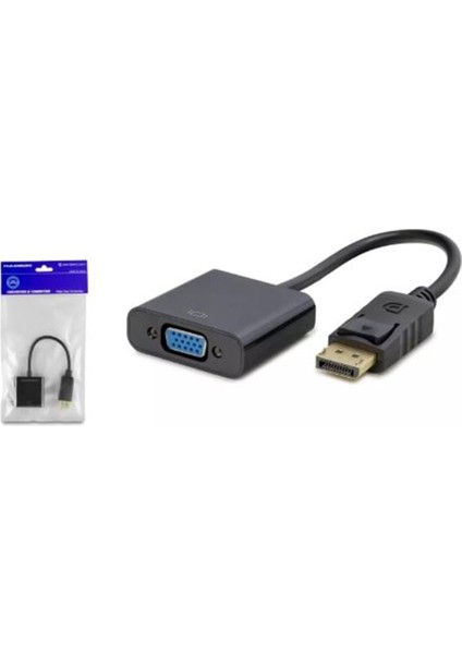 Hadron HDX7763 Dısplay To VGA F Çevirici 1080P Siyah