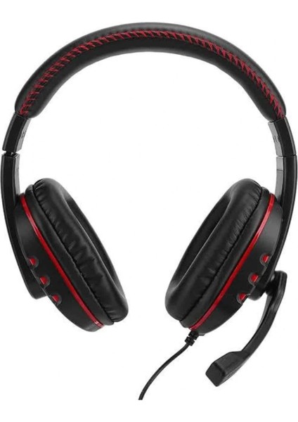 Mikrofonlu Gamer Kulaklık Oyuncu Kulaklığı Yüksek Ses Kaliteli Stereo Yumuşak Yastıklar