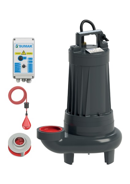 SDT40/3 4 Hp Foseptik Dalgıç Pompa 380V Trifaze
