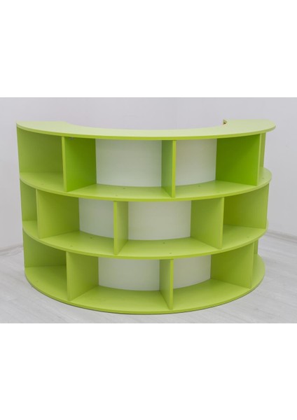 S Kitaplık Masası 9X180Q H105