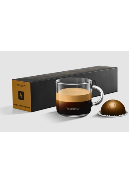 Vertuo Double Espresso Chıaro Kapsül Kahve 10’lu
