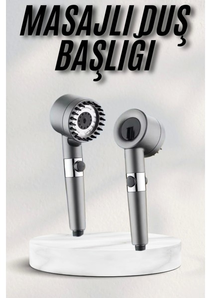 Masaj Etkili Turbolu Çok Fonksiyonlu Filtreli Duş Başlığı Yeni Nesil