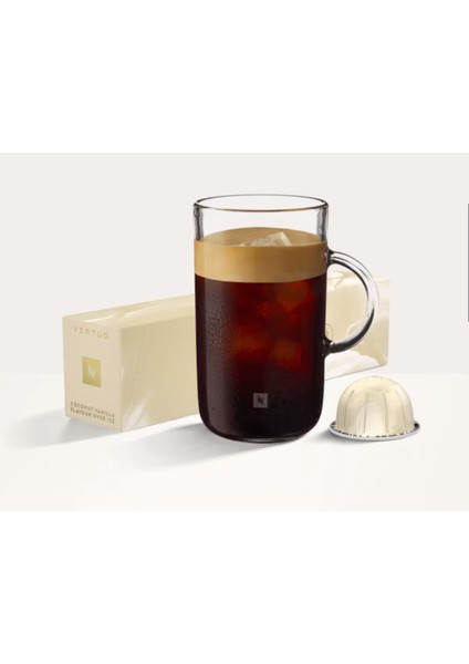 Vertuo Coconut Vanilla Flavour Over Ice Kapsül Kahve 10LU (Vertuo Makineler Için Uygundur)