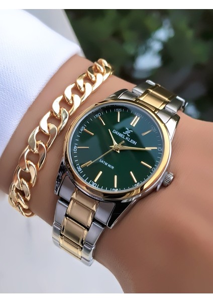 Orijinal Çelik Kordon Kadın Kol Saati 3 Atm Su Geçirmezlik Gold Gümüş Renk Bileklik Hediyeli DK584C3 fiyatları