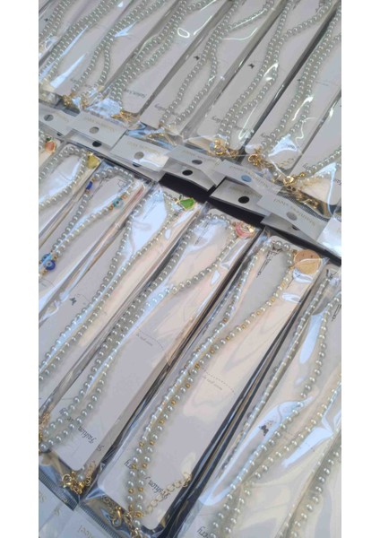 Boncuk Kolye - 50 Adet Karışık fırsatları