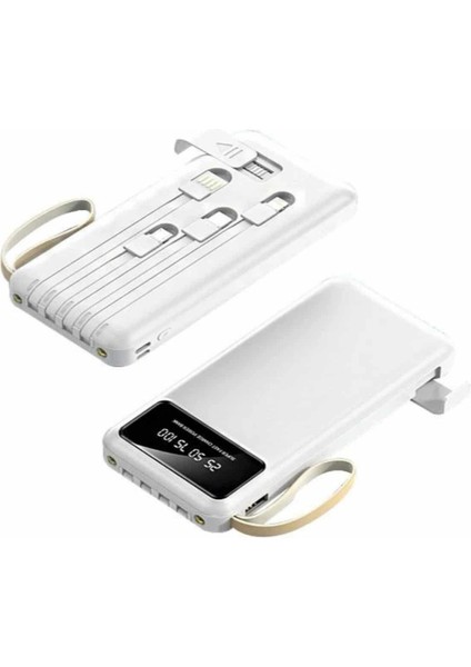 Powerbank Şarj Cihazı 4 Çıkışlı 20.000 Mah Powerbank Taşınabilir Çoklu Giriş modelleri