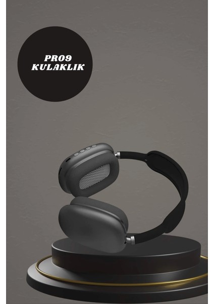 Kulak Üstü Kulaklık Pro9 ve Yeni Nesil Akıllı Saat Android ve Ios Uyumlu Anc Özelliği fırsatları
