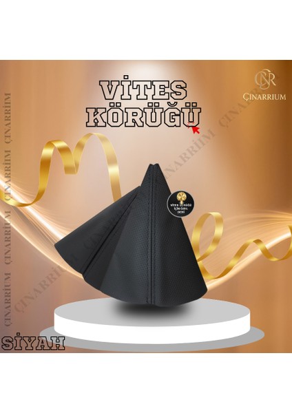 Volvo XC90 Siyah Nokta Desenli Deri Spor Dikiş Vites Körüğü fırsatları