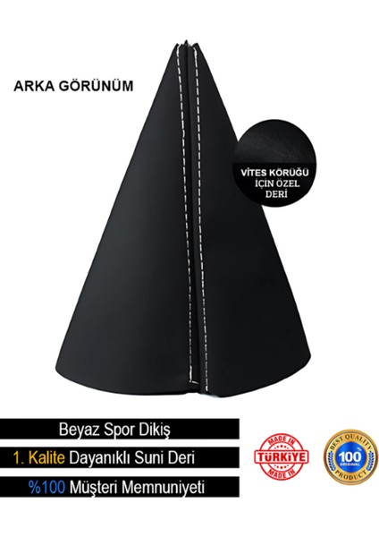 Mercedes Glk Vites Körüğü Siyah Deri Özel Yeni Tasarım Beyaz Şerit Dikiş modelleri