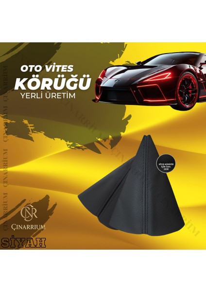 Suzuki Alto Siyah Nokta Desenli Deri Spor Dikiş Vites Körüğü indirimleri