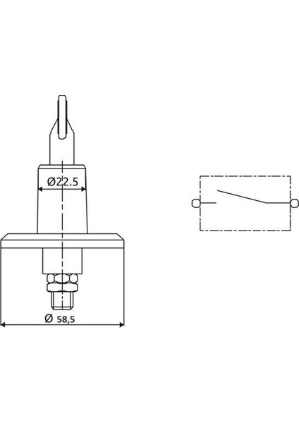 Akü Devre Kesicisi Isıya Dayanıklı Elektrik Anahtar Şalter 100A indirimleri