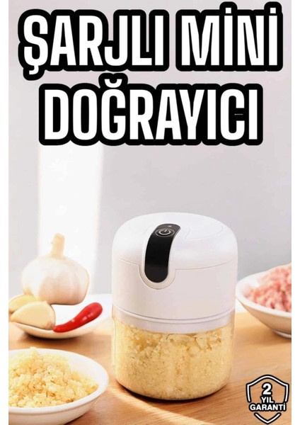 El Rondosu Mini Şarjlı Doğrayıcı Taşınabilir 250 ml