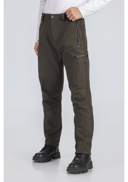 Erkek Suya ve Rüzgara Dayanıklı Softshell Outdoor Pantolon