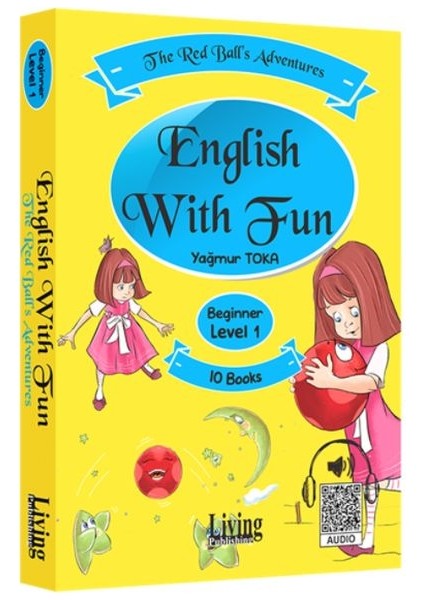 English With Fun Level 1 - 10 Kitap - The Red Ball’s Adventures