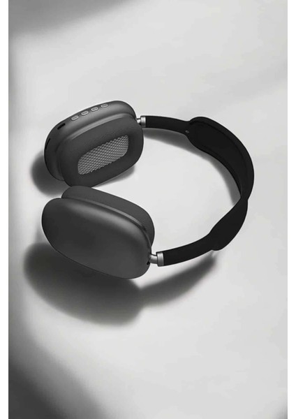 P9 Plus Hi-Fi Ses Kalitesi Ayarlanabilir Mikrofonlu Bluetooth Kulaklık Siyah modelleri