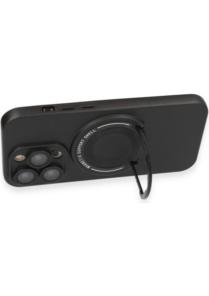 iPhone 14 Pro Kılıf Lukka Magneticsafe Kapak - SIYAH-(5796) fiyatları