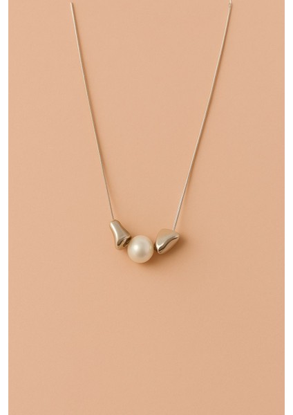 Inci Detay Çelik Kolye