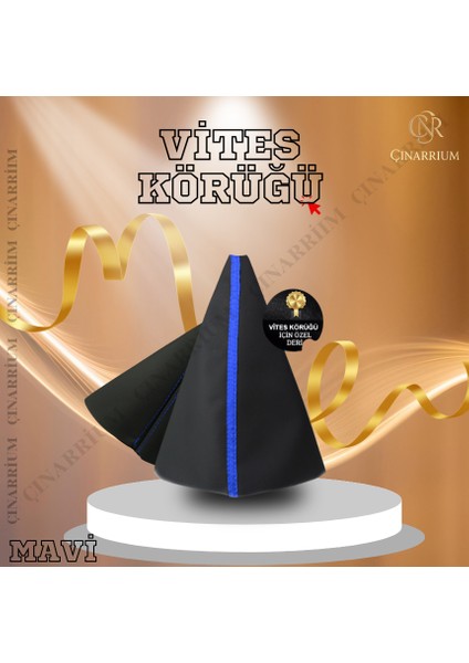 Audi A8 Siyah Deri Özel Yeni Tasarım Mavi Şerit Spor Dikiş Vites Körüğü fırsatları