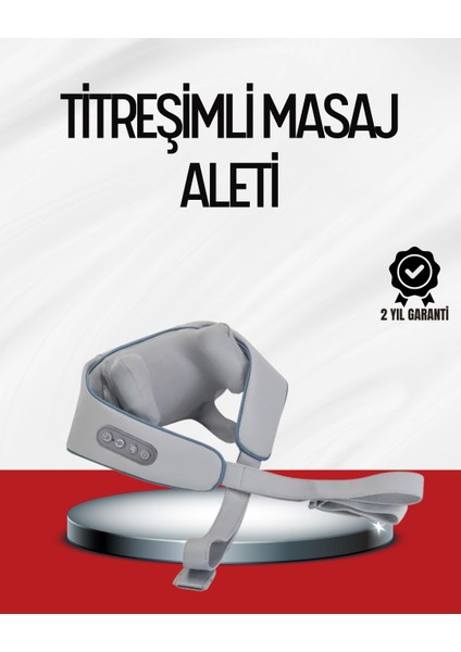 Çok Fonksiyonlu Kablosuz Masaj Aleti | 2 Modlu Isıtmalı