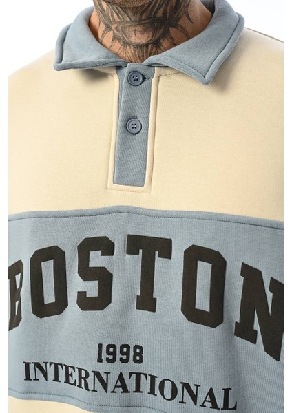 Boston Yakalı Sweatshirt indirimleri
