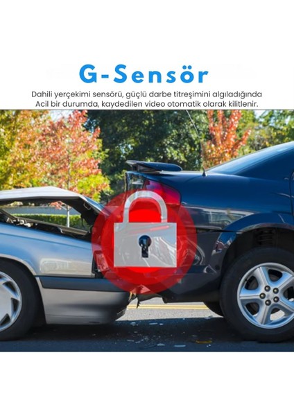4g Uzaktan Izlemeli 2 Kameralı 2K+1080P Yüksek Çözünürlüklü Dashcam Kamera fırsatları