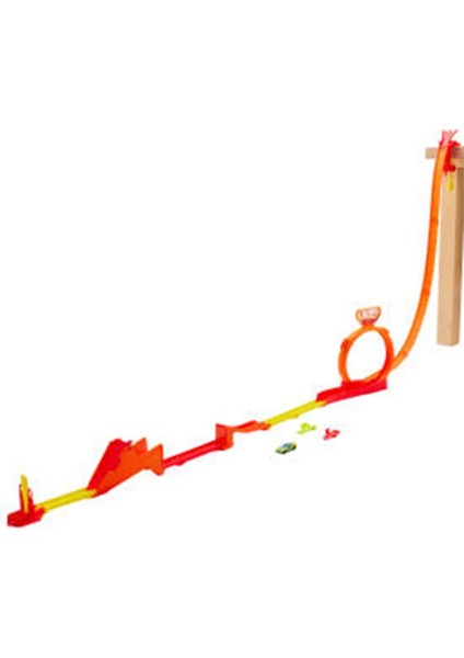 JCX69 Hot Wheels Hot Ones Süper Zıplayış Pistini