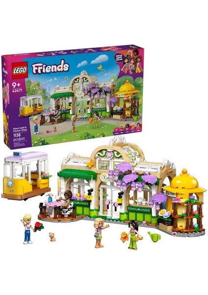 42671 LEGO Friends Kafe ve Çiçekçi Dükkanı 1138 Parça +9 Yaş indirimleri