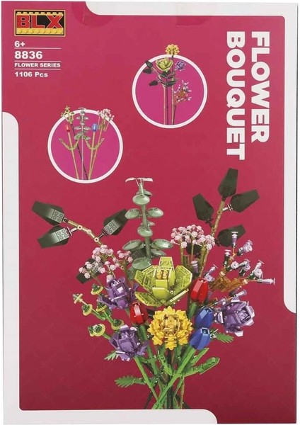 Flower Set Çiçek Buketi 1106 Prç