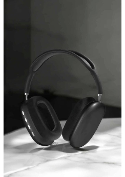 P9 Plus Kulaklık Siyah Bluetooth Bağlantılı Kulak Üstü Kablosuz modelleri