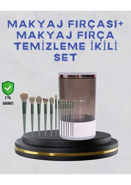 Makyaj Fırçası ve Elektrikli Fırça Temizleyici Kampanya Paketi