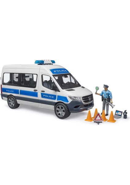 MB Sprinter Polis Minibüsü, Sürücüsü ve Aksesuarları modelleri