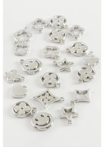 Karışık Tek Kulplu Metal Bileklik ve Kolye Ucu Aparatı 1 Adet