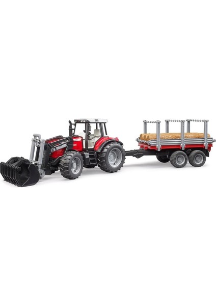 M. Ferguson 7480 ve Kütük Taş. Römork