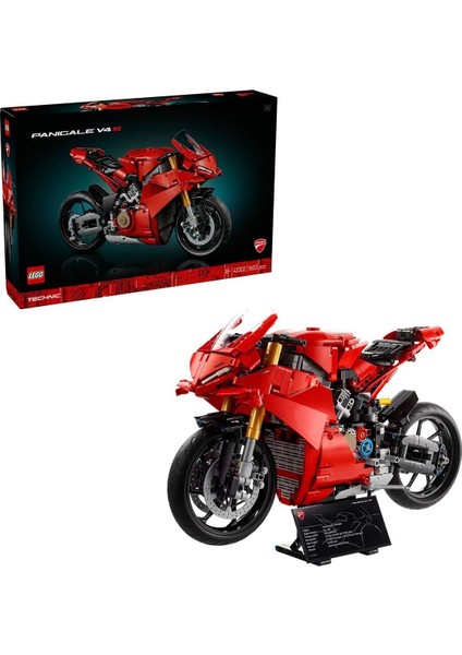 42202 LEGO Technic Ducati Panigale V4 S Motosiklet 1603 Parça +18 Yaş indirimleri