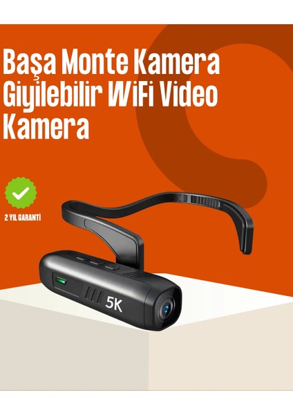 Wifi Bağlantılı Geniş Açılı Spor Kamerası