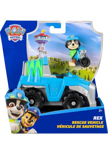 Paw Patrol Rex Kurtarma Aracı ve Figür