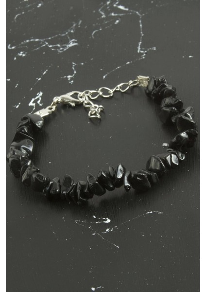 Onix Kırık Doğaltaşlı Bileklik