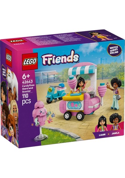 42643 LEGO Friends Pamuk Şeker Standı 110 Parça +6 Yaş