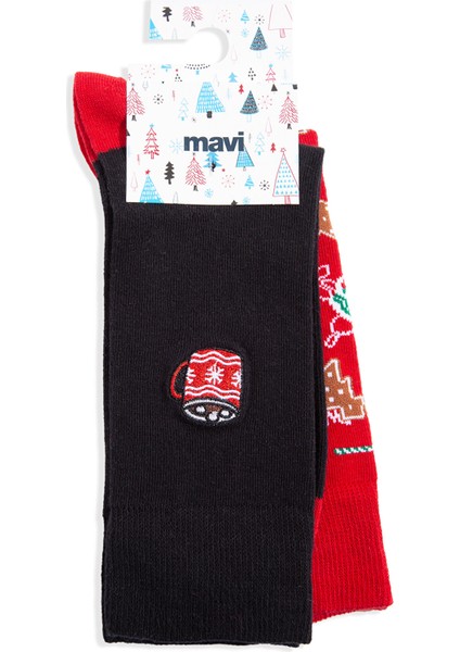 Yılbaşı Temalı 2li Çorap 0911389-82054