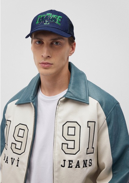 Mavi Logo Baskılı Lacivert Şapka 0911271-70500