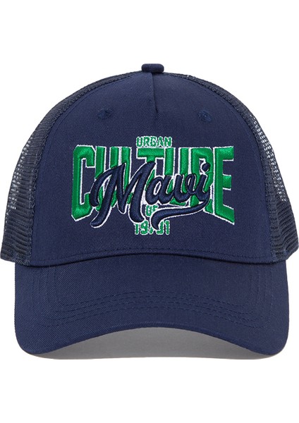 Mavi Logo Baskılı Lacivert Şapka 0911271-70500