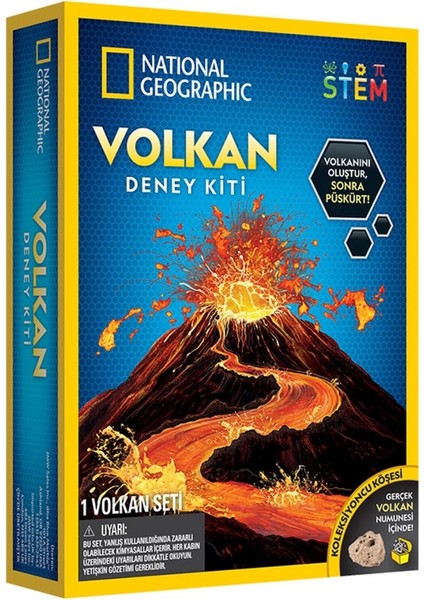 Natgeo Volkan Deney Kiti