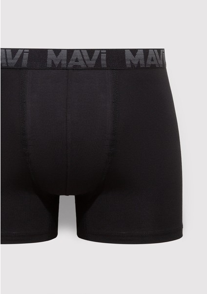 3lü Siyah Basic Boxer 0911504-900