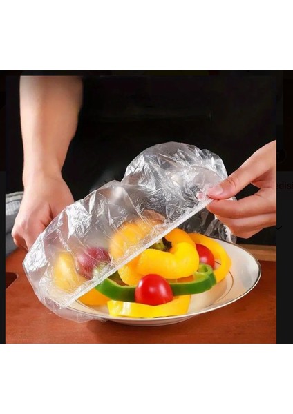 Gıda Taze Tutucu Şeffaf Tabak Kılıfları Çok Amaçlı,z Mutfak Streç Film Yiyecek Kapakları 20 Adet fırsatları