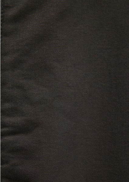 Kapüşonlu Haki Ceket 0110398-86764