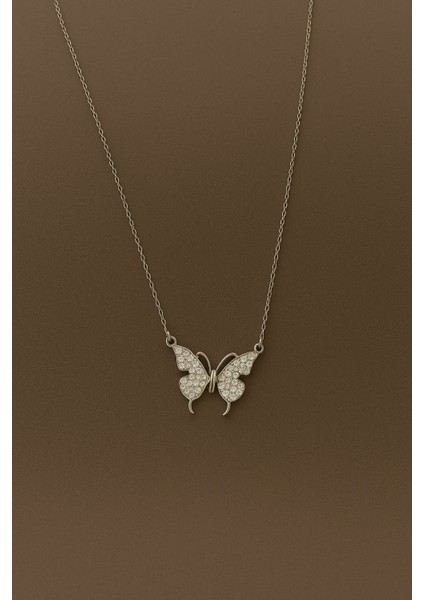 Mıknatıslı Kelebek Kolye