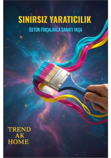 Lüks Kestirme Boya Fırçası No:4 fırsatları