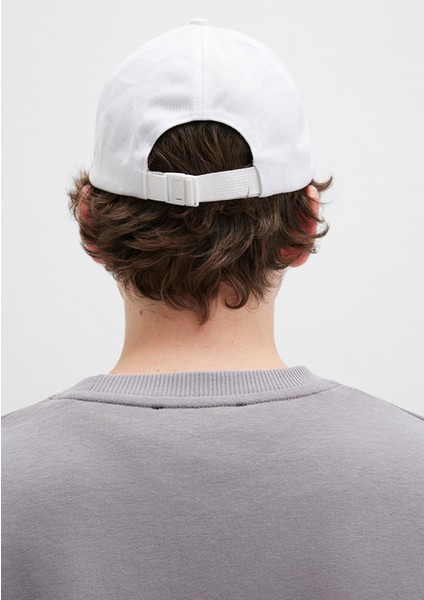 Mavi Pro Logo Detaylı Beyaz Şapka 0911518-620