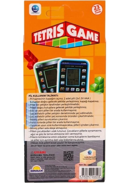 Tetris Game Tetris Oyun Konsolu 158A fiyatları